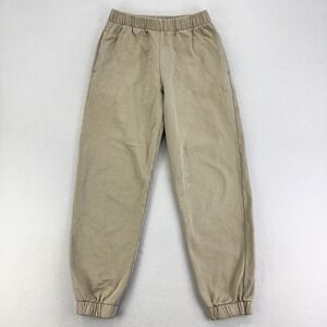 J. Galt Sweatpants Joggers Womens S Brown High Rise‎ Baggy Loose Fit Cotton